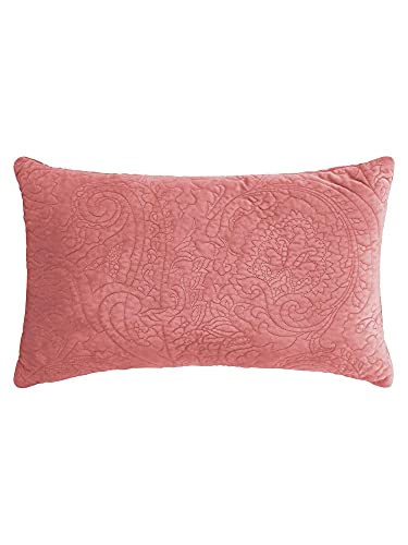 ESSENZA Dekokissen Roeby Uni Polyester Dusty Marsala, 30x50 cm von ESSENZA