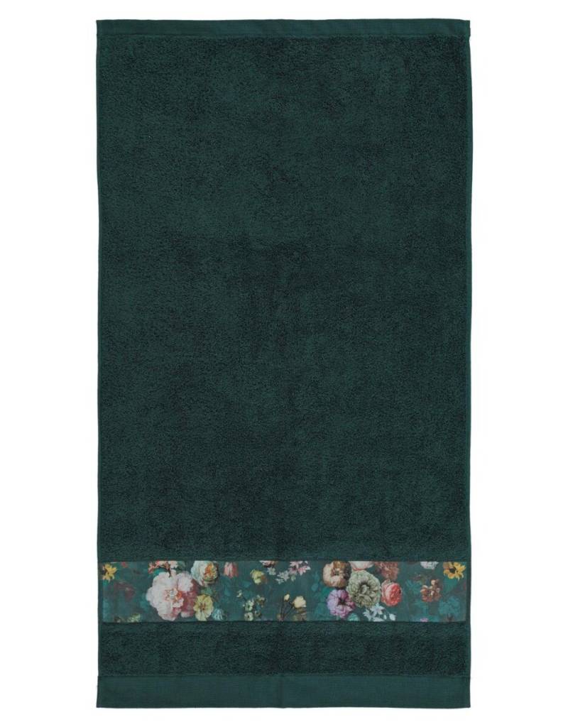 ESSENZA Fleur Dunkelgrün Handtuch 70 x 140 cm von ESSENZA
