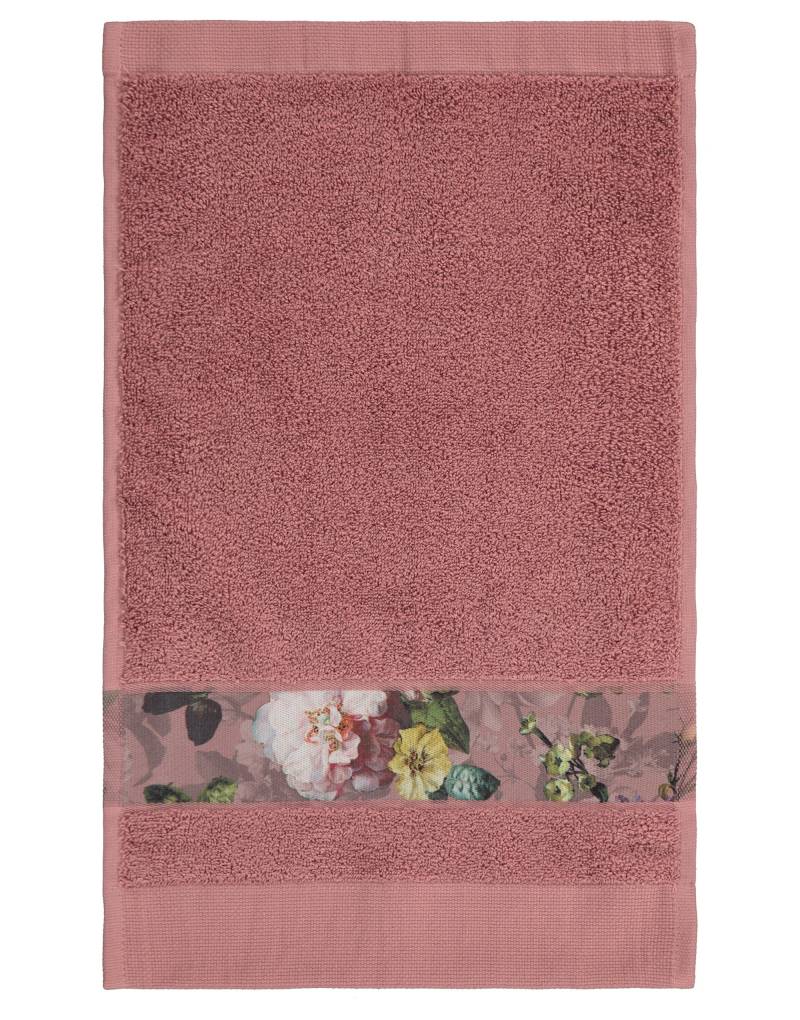 ESSENZA Fleur Dusty Rose Gästetuch 30 x 50 cm von ESSENZA