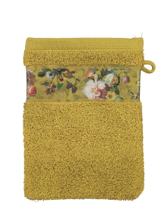 ESSENZA Fleur Gelb Waschhandschuh 16 x 22 cm von ESSENZA