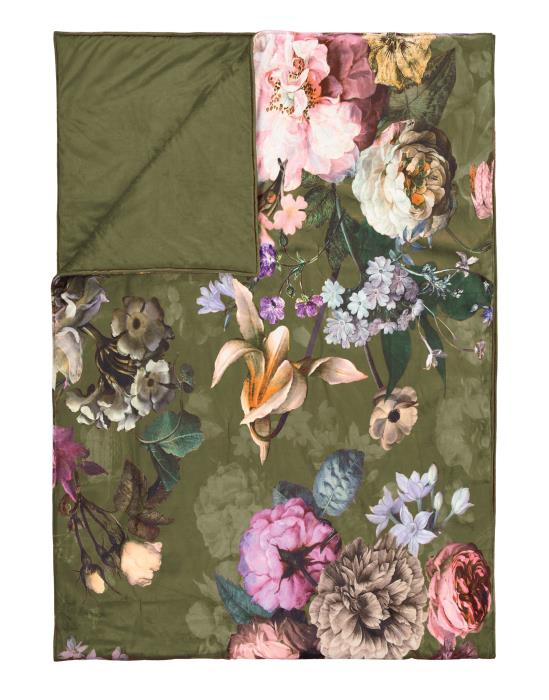 ESSENZA Fleur Moss Plaid 240 x 100 cm von ESSENZA