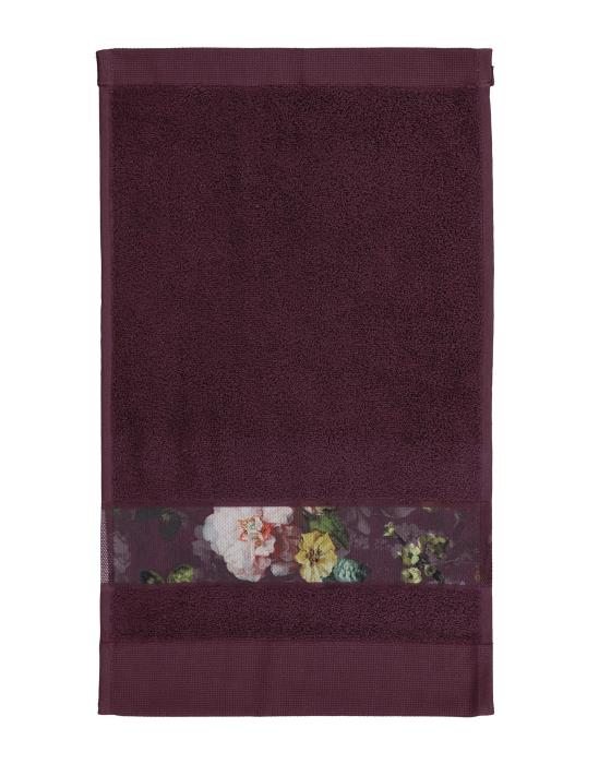 ESSENZA Fleur Plum Gästetuch 30 x 50 cm von ESSENZA