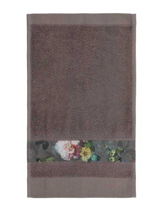 ESSENZA Fleur Taupe Gästetuch 30 x 50 cm von ESSENZA