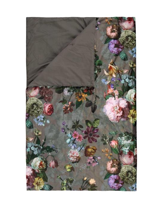 ESSENZA Fleur Taupe Plaid 240 x 100 cm von ESSENZA