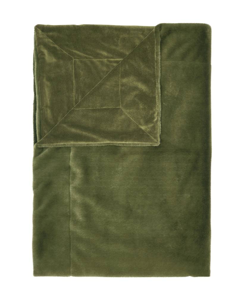 ESSENZA Furry Moss Plaid 150 x 200 cm von ESSENZA