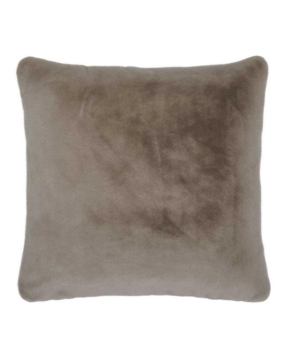 ESSENZA Furry Taupe Dekokissen 50 x 50 cm von ESSENZA