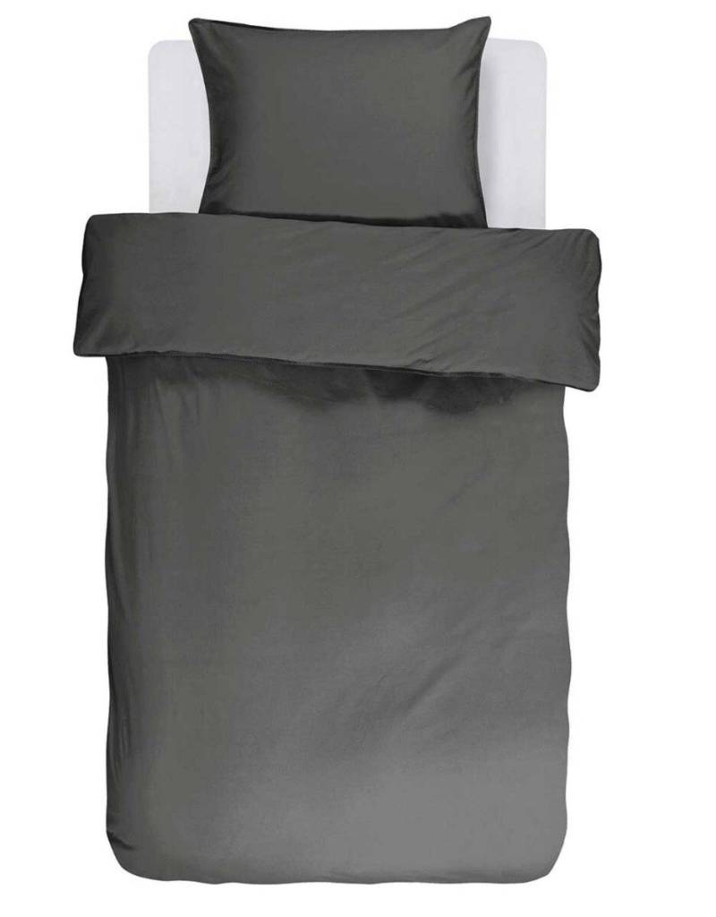 ESSENZA Guy Anthrazit Bettwäsche 135 x 200 cm von ESSENZA