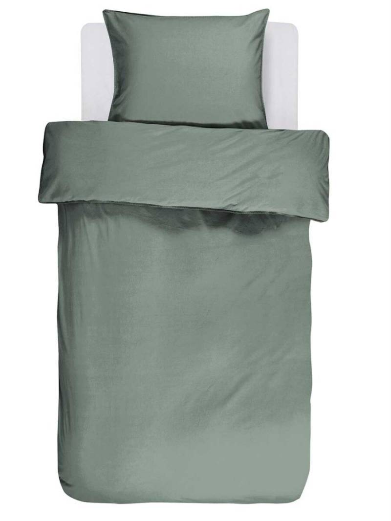 ESSENZA Guy Sea Green Bettwäsche 135 x 200 cm ESSENZA Guy Sea Green Bettwäsche 135 x 200 cm von ESSENZA