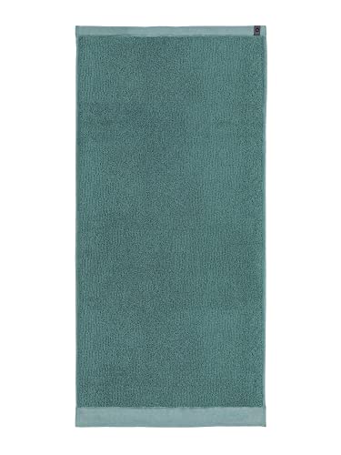 ESSENZA Handtuch Connect Organic Lines Uni Frottier Grün, 50x100 cm, 401065-202-010 von ESSENZA