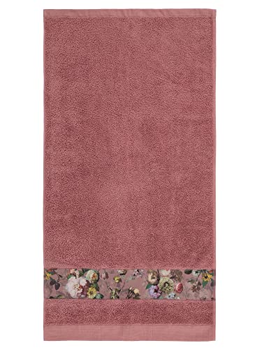 ESSENZA Handtuch Fleur Dusty Rose, 70x140 cm - 97% Baumwolle, 3% Polyester - Blumen Pfingstrosen Tulpen von ESSENZA