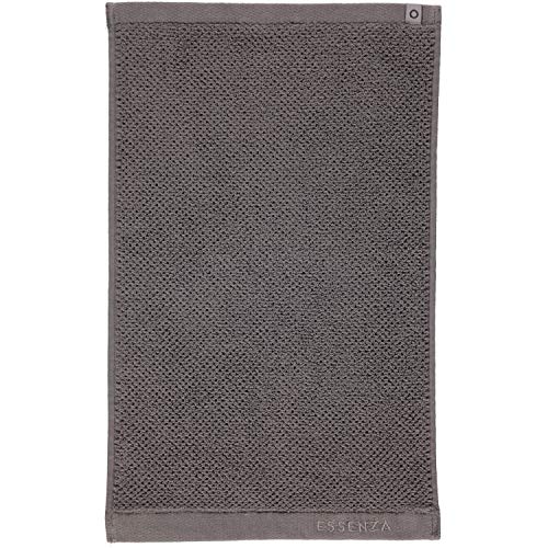 ESSENZA Handtücher Bio Connect Organic Uni Grey Gästetuch 30x50 cm von ESSENZA