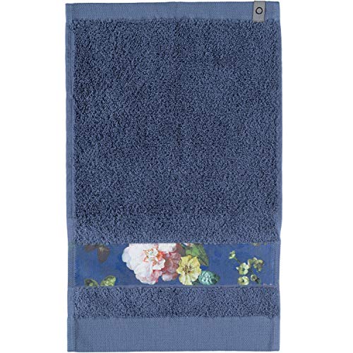 ESSENZA Handtücher Fleur Blue Gästetuch 30x50 cm, 401055-201-001 von ESSENZA