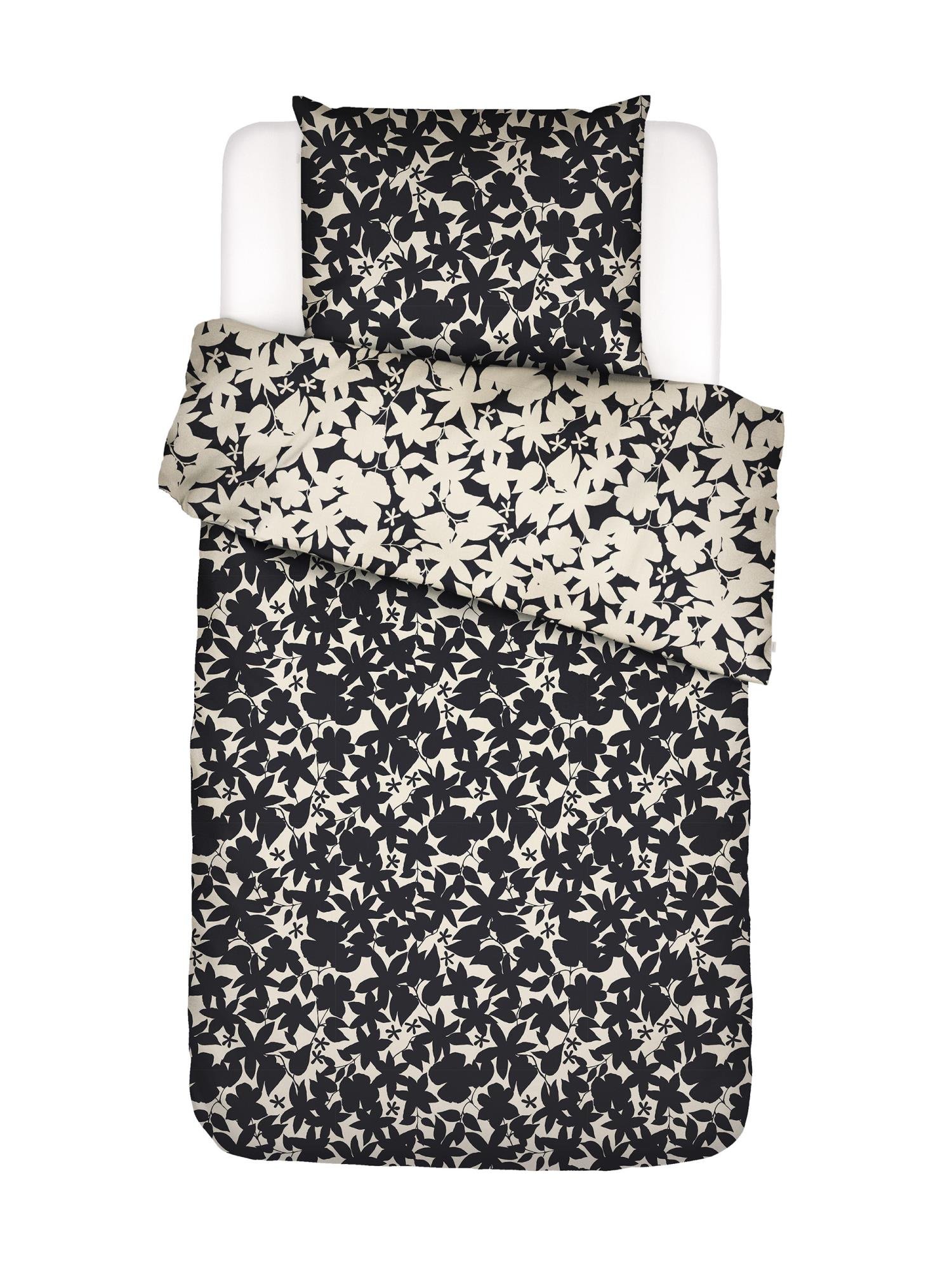 ESSENZA Imara Anthrazit Bettwäsche 135 x 200 cm von ESSENZA