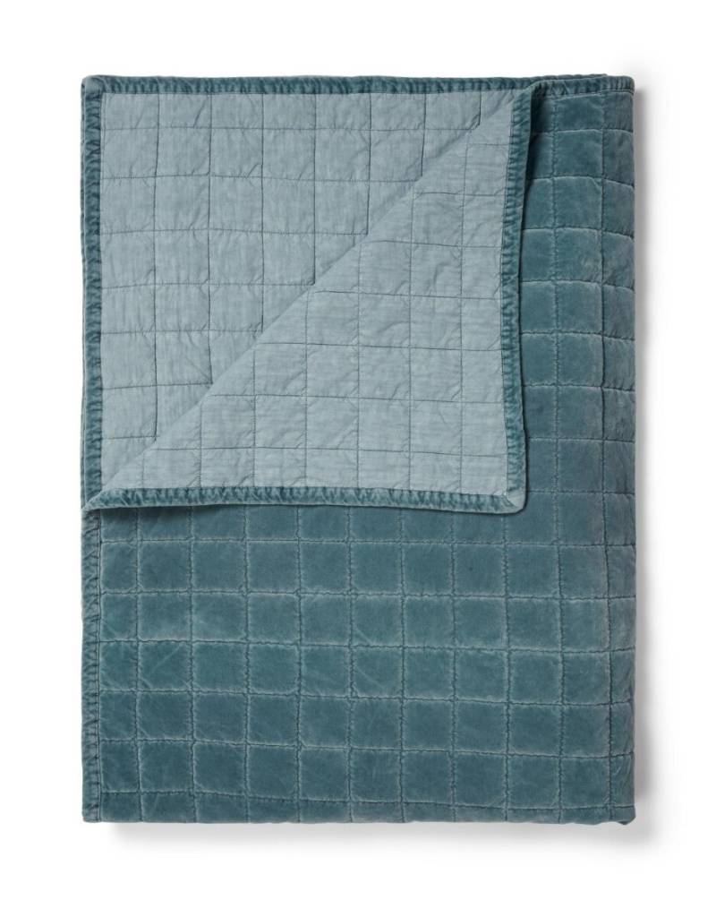 ESSENZA Julia Denim Plaid 150 x 200 cm von ESSENZA