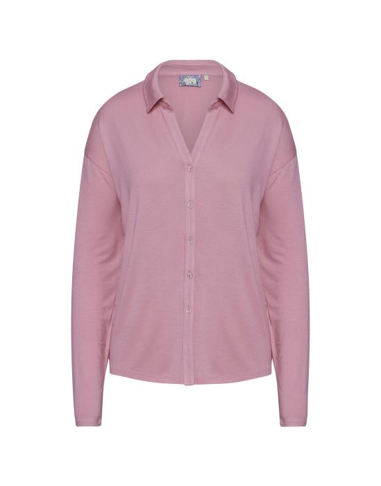 ESSENZA Kae Uni Flowering pink Top Langarm S von ESSENZA