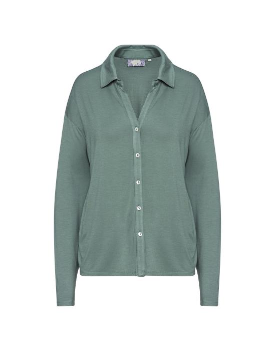 ESSENZA Kae Uni Reef green Top Langarm L von ESSENZA