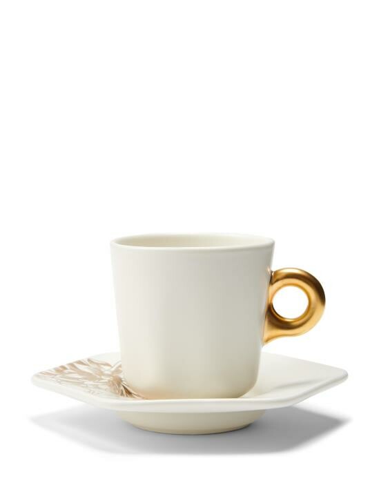 ESSENZA Masterpiece Off White Espresso Tasse&Untertasse 9 cl von ESSENZA