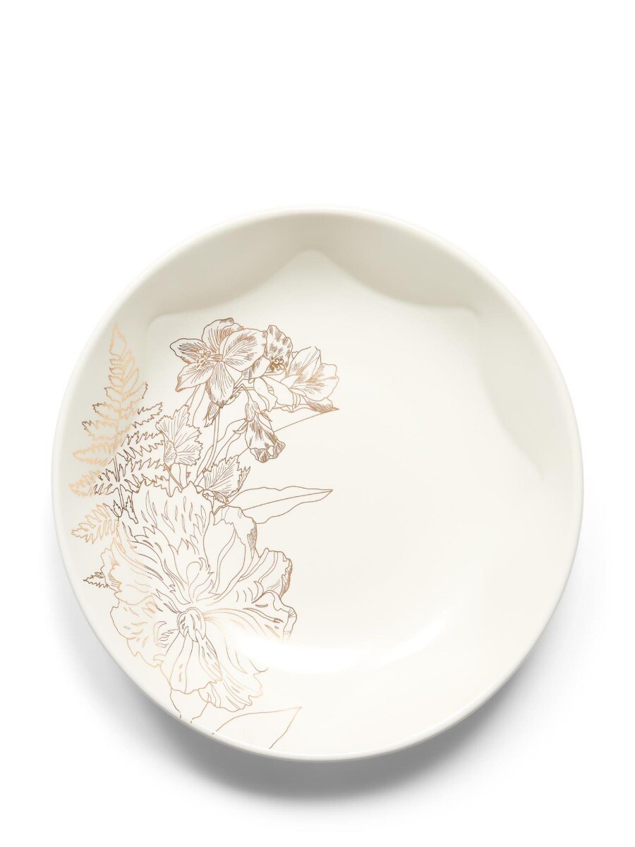 ESSENZA Masterpiece Off White Pasta Plate 21 cm von ESSENZA