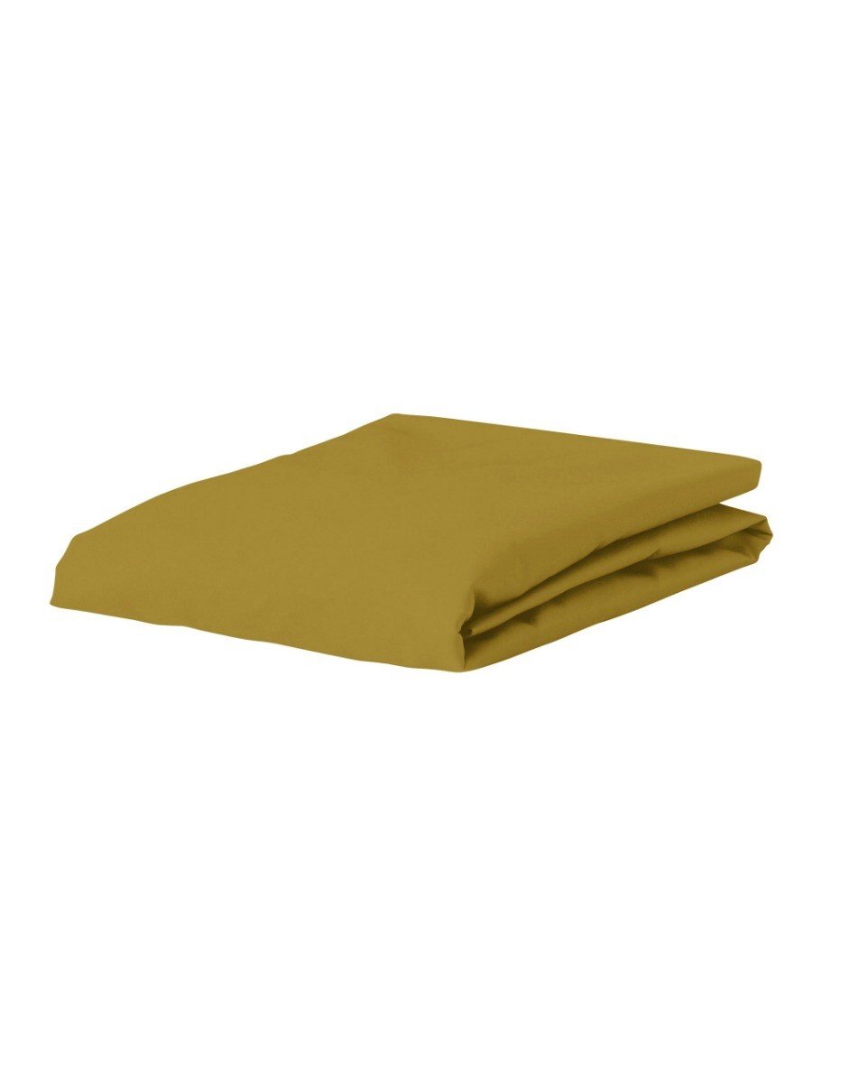 ESSENZA Minte Olive Spannbettlaken 80 x 200 cm von ESSENZA