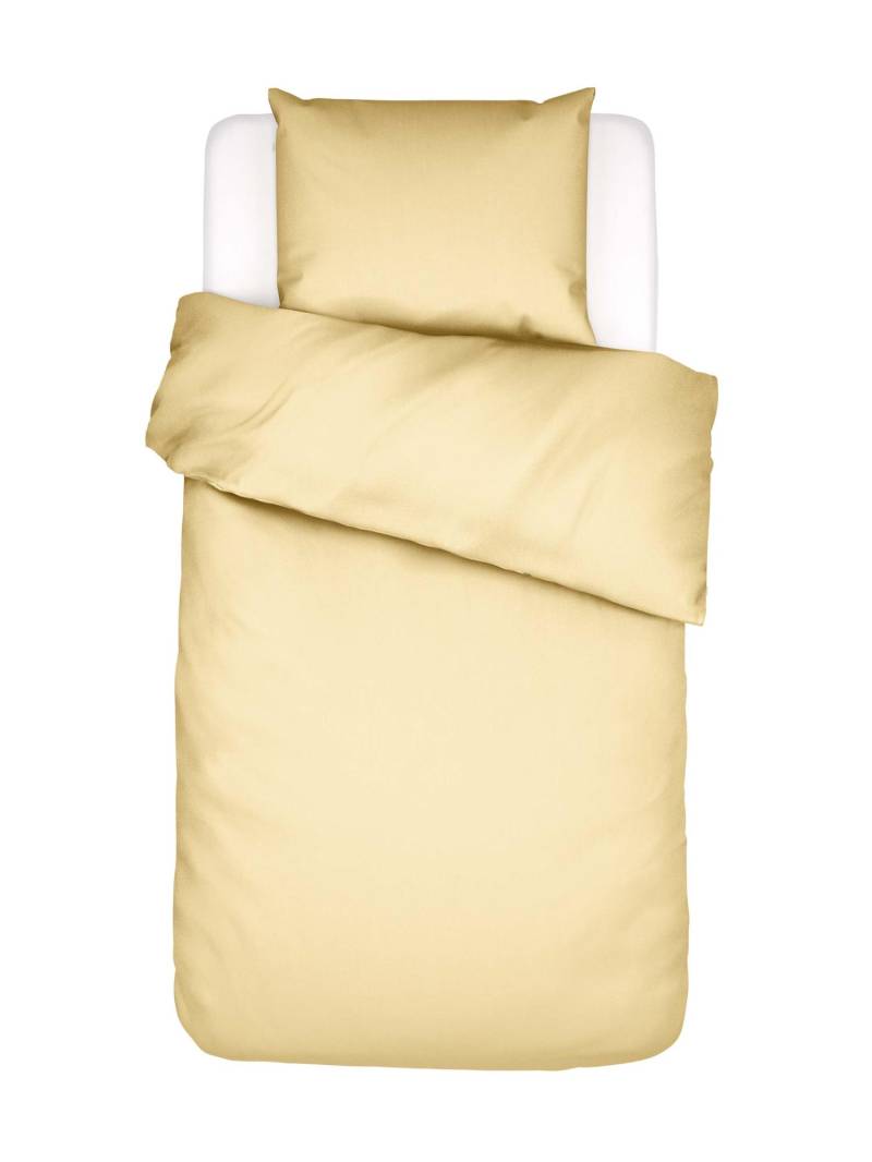 ESSENZA Minte Yellow straw Bettwäsche 155 x 220 cm von ESSENZA