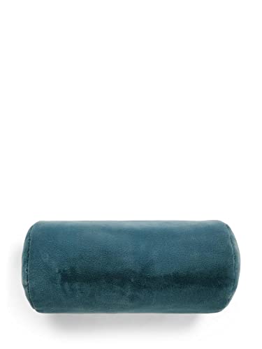 ESSENZA Nackenrolle Furry Denim, 22x50 cm - 100% Polyester - Uni von ESSENZA