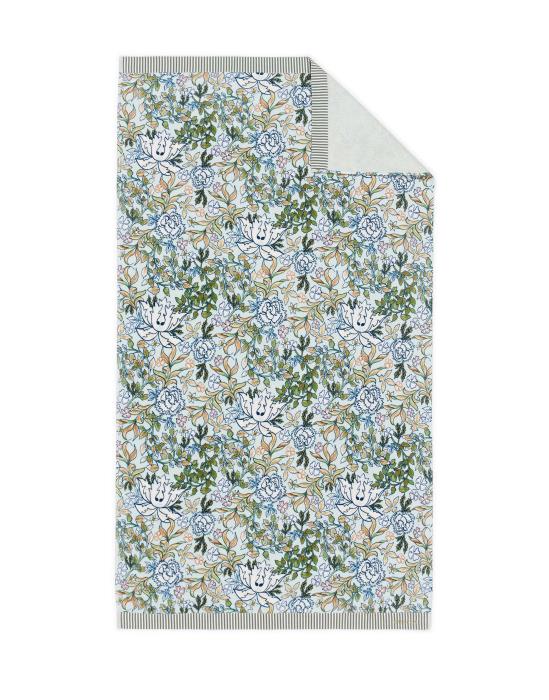 ESSENZA Ophelia Hazy Blue Strandhandtuch 100 x 180 cm von ESSENZA