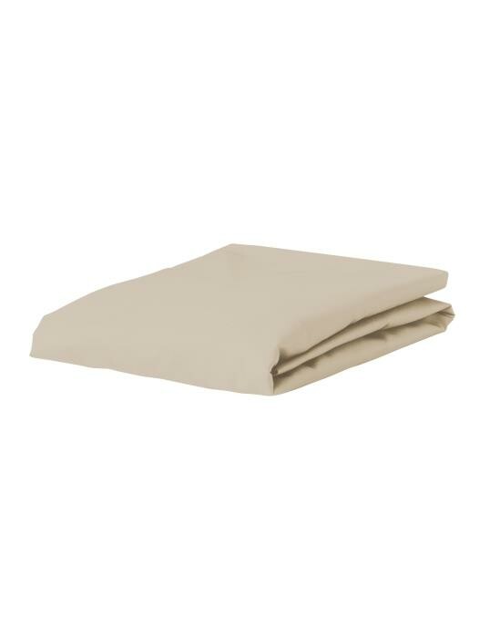 ESSENZA Premium Percale Cement Spannbettlaken 140 x 200 cm von ESSENZA