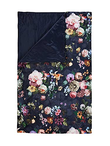 ESSENZA Tagesdecke Fleur Nightblue 180x265 cm von ESSENZA