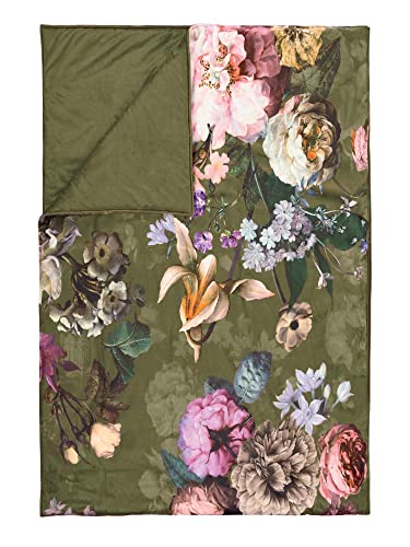 ESSENZA Tagesdecke Fleur Moss 220x265 cm von ESSENZA