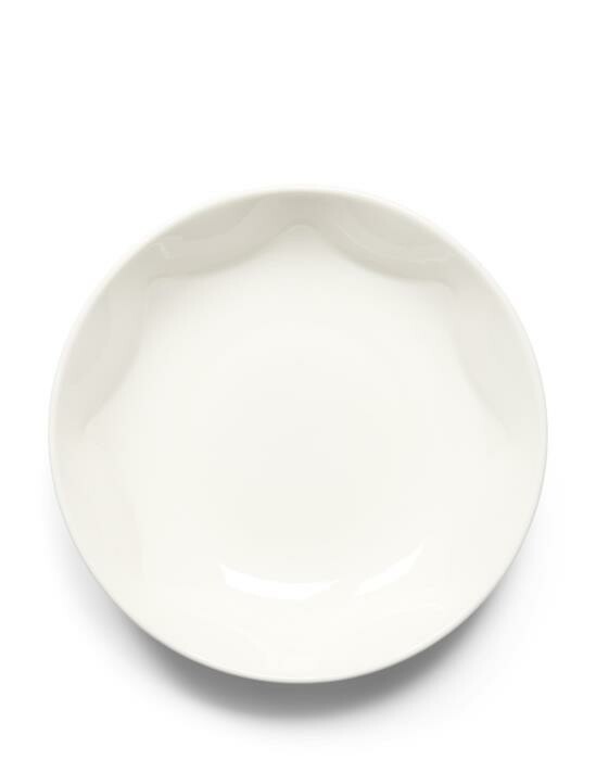 ESSENZA Sculpture Off White Pasta Plate 21 cm von ESSENZA