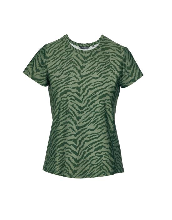 ESSENZA Shanice Belen Forest Green Top Kurzarm L von ESSENZA