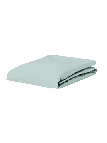 Essenza Spannbettlaken Satin Dusty Green 80x200 cm von ESSENZA