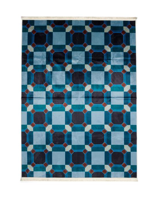 ESSENZA Teade Nightblue Teppich 180 x 240 cm von ESSENZA