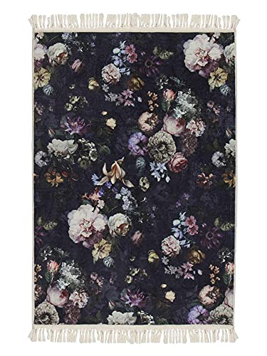 ESSENZA Teppich Fleur Nightblue 60x90 cm von ESSENZA