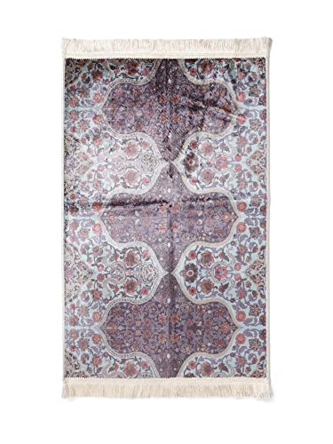 ESSENZA Teppich Giulia Eisblau, 60x90 cm - 60% Polyester, 30% thermoplastischesPolyurethan, 10% Baumwolle - Ornamente ESSENZA Teppich Giulia Eisblau, 60x90 cm - 60% Polyester, 30% thermoplastischesPolyurethan, 10% Baumwolle - Ornamente von ESSENZA