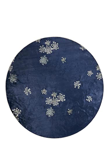 ESSENZA Teppich Lauren Indigo Blue Ø 180 cm von ESSENZA