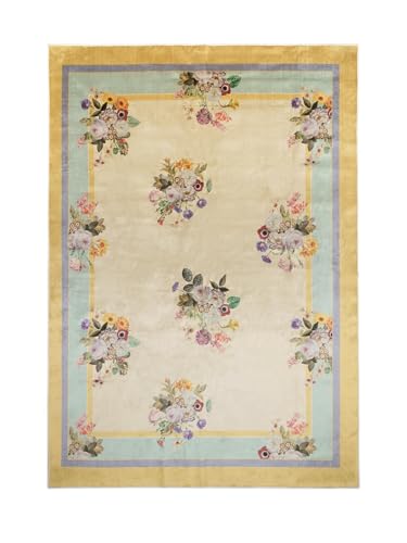 ESSENZA Teppich Laurine Vanille, 120x180 cm - 60% Polyester, 30% thermoplastischesPolyurethan, 10% Baumwolle - Blumen ESSENZA Teppich Laurine Vanille, 120x180 cm - 60% Polyester, 30% thermoplastischesPolyurethan, 10% Baumwolle - Blumen von ESSENZA