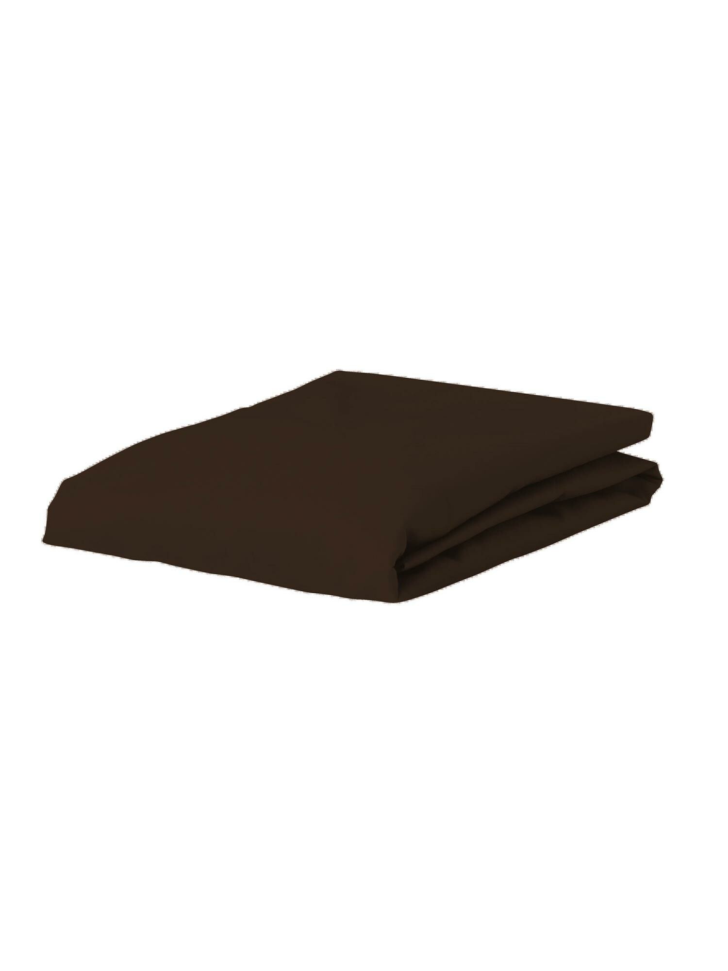 ESSENZA The Perfect Organic Jersey Chocolate Spannbettlaken 140-160 x 200-220 cm von ESSENZA