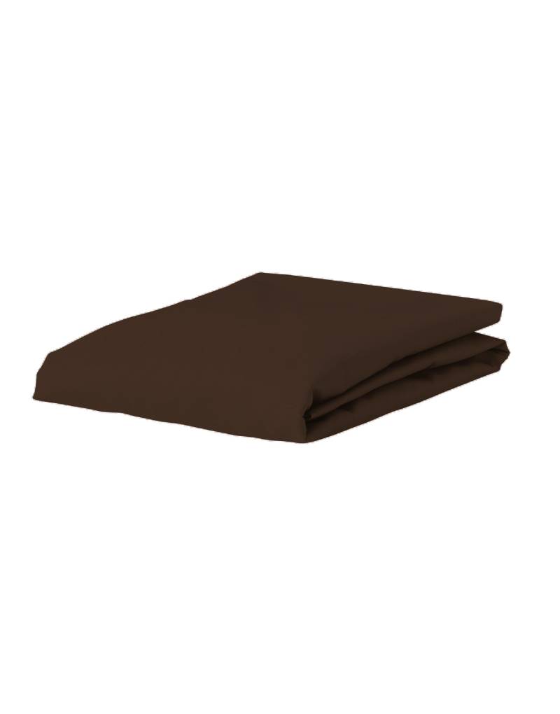 ESSENZA The Perfect Organic Jersey Chocolate Spannbettlaken 90-100 x 200-220 cm von ESSENZA