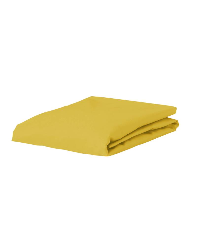 ESSENZA The Perfect Organic Jersey Senfgelb Spannbettlaken 140-160 x 200-220 cm von ESSENZA