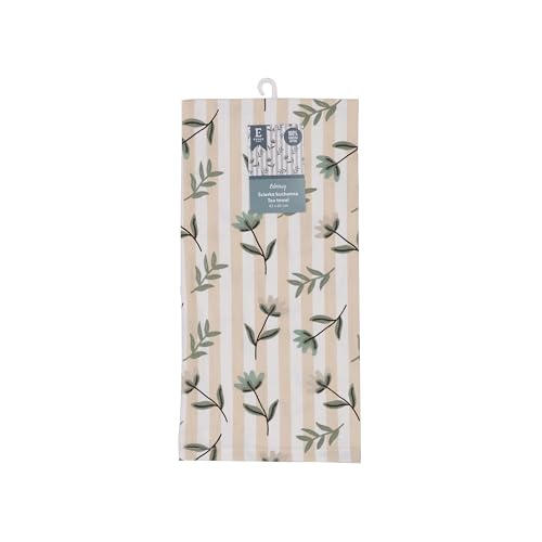 ESSEX - Küchentuch 45 x 65 cm Bloomy, Küchenhandtuch aus Baumwolle, Geschirrtuch Einfache Pfleg, küchenhandtücher Ideal Passt in Jede Küche - Beige ESSEX - Küchentuch 45 x 65 cm Bloomy, Küchenhandtuch aus Baumwolle, Geschirrtuch Einfache Pfleg, küchenhandtücher Ideal Passt in Jede Küche - Beige von ESSEX