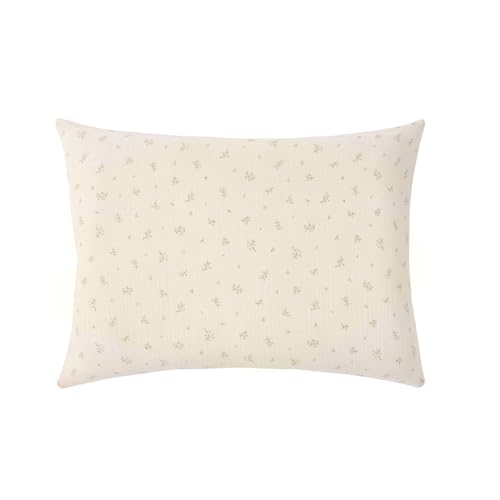 Bedruckter Kissenbezug aus Baumwollgaze, Blumensaat, 50 x 75 cm, ESSIX Bedruckter Kissenbezug aus Baumwollgaze, Blumensaat, 50 x 75 cm, ESSIX von ESSIX