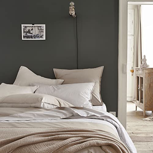 Essix Bettbezug 260 x 240 cm, zweifarbig, Baumwollperkal von ESSIX