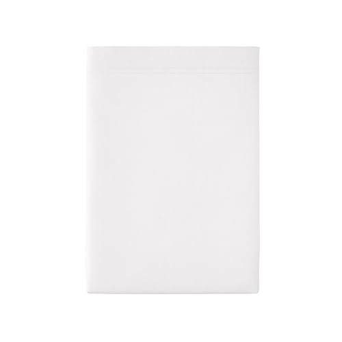 Essix Bettlaken aus Perkal-Baumwolle, 240 x 300 cm, Weiß von ESSIX