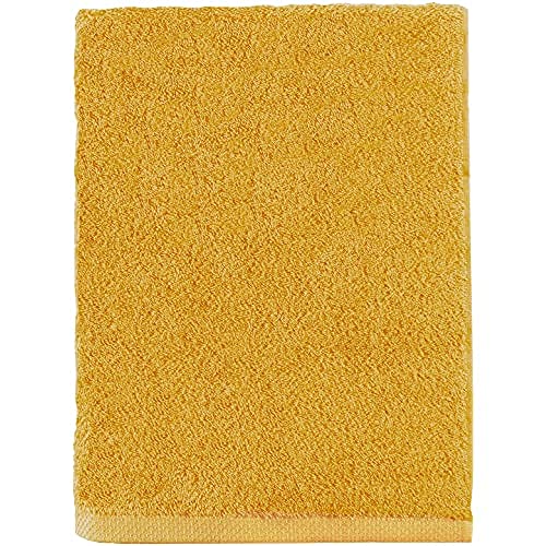 ESSIX Aqua Badetuch, Baumwolle, 55 x 100 cm, Safran-gelb von ESSIX