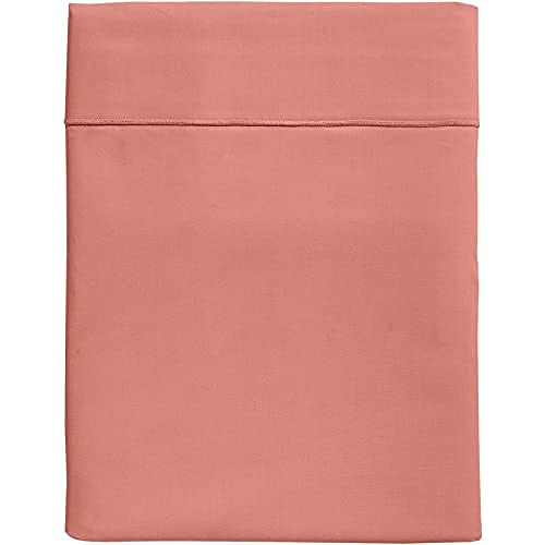 ESSIX Soft Line Bettlaken, Baumwolle, 240 x 300 cm, Terracotta von ESSIX