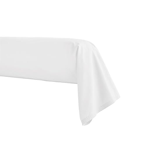 Essix First Nackenrollenbezug, Perkal, 43 x 230 cm, 43 x 230 cm, Weiß von ESSIX