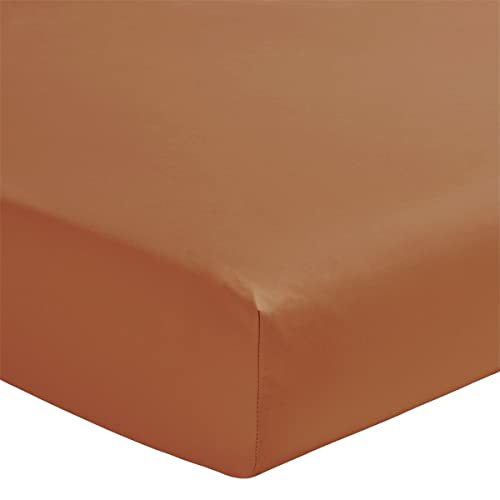 Essix Spannbetttuch aus Perkal-Baumwolle, 160 x 200 cm, einfarbig Essix Spannbetttuch aus Perkal-Baumwolle, 160 x 200 cm, einfarbig von ESSIX