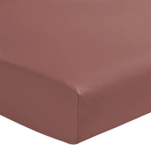 Essix Spannbettlaken, Perkal, Baumwolle, 160 x 200 cm, einfarbig von ESSIX