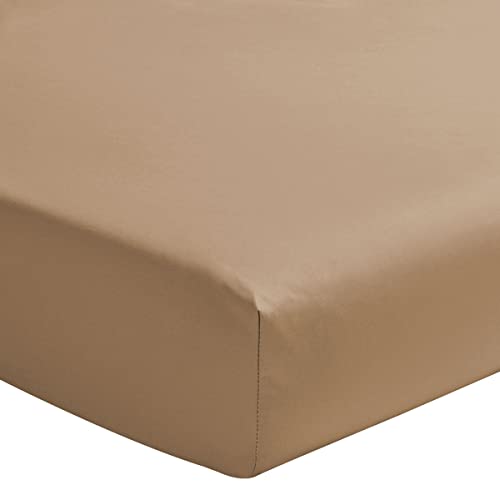 Essix Spannbettlaken, Perkal, Baumwolle, 180 x 200 cm, einfarbig Essix Spannbettlaken, Perkal, Baumwolle, 180 x 200 cm, einfarbig von ESSIX